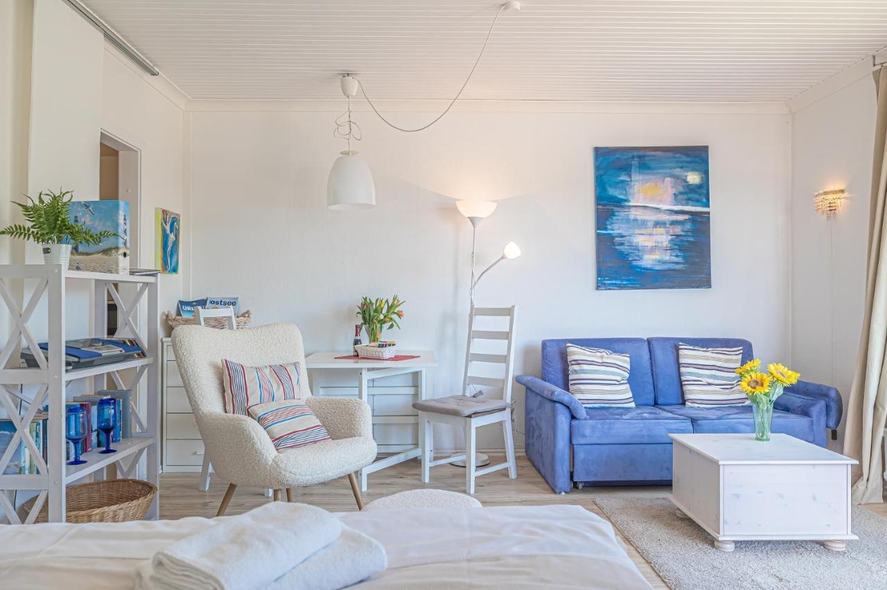 Fewo1846 - Sonne Und Meer - Kleines Studio-Apartment Mit Balkon Und Meerblick Glücksburg Kültér fotó