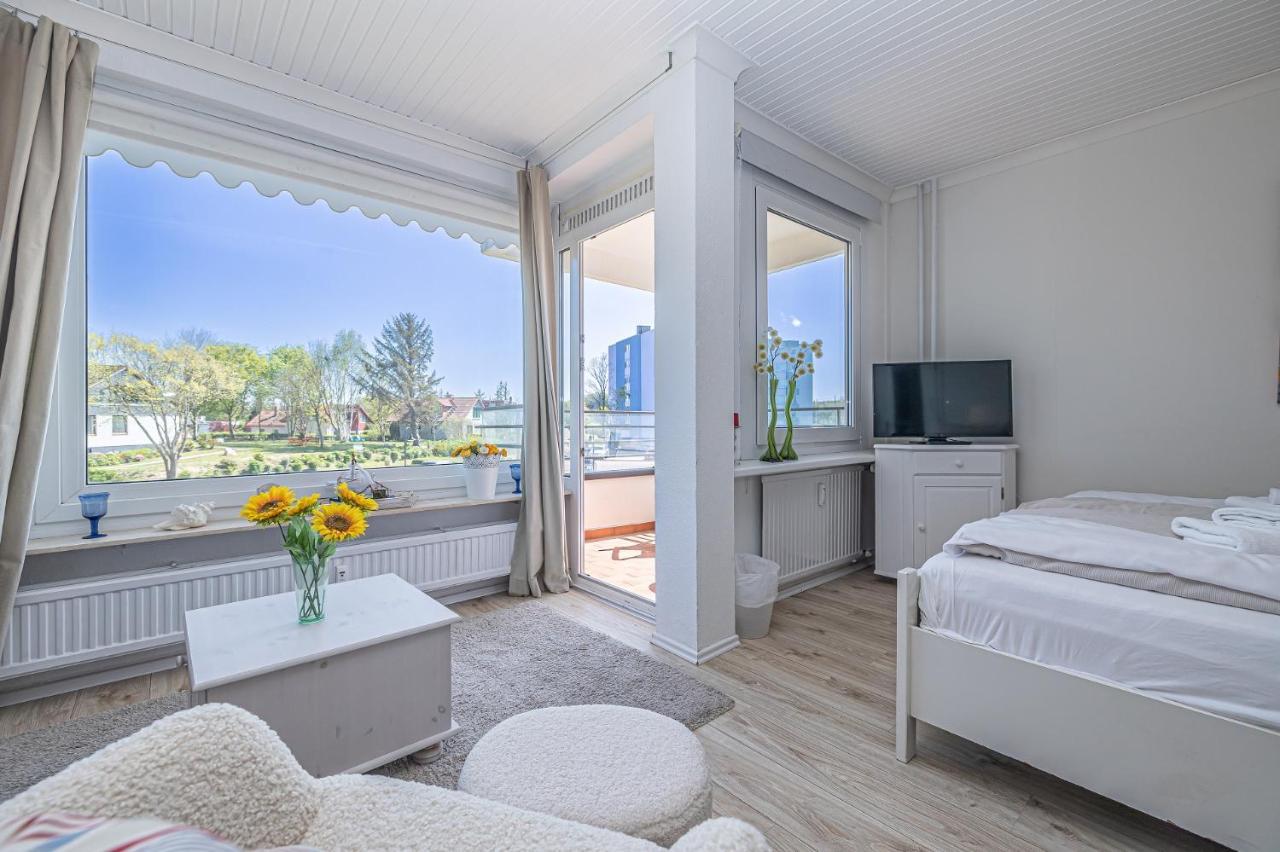 Fewo1846 - Sonne Und Meer - Kleines Studio-Apartment Mit Balkon Und Meerblick Glücksburg Kültér fotó